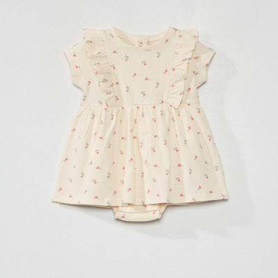 Robe body volants ROSE