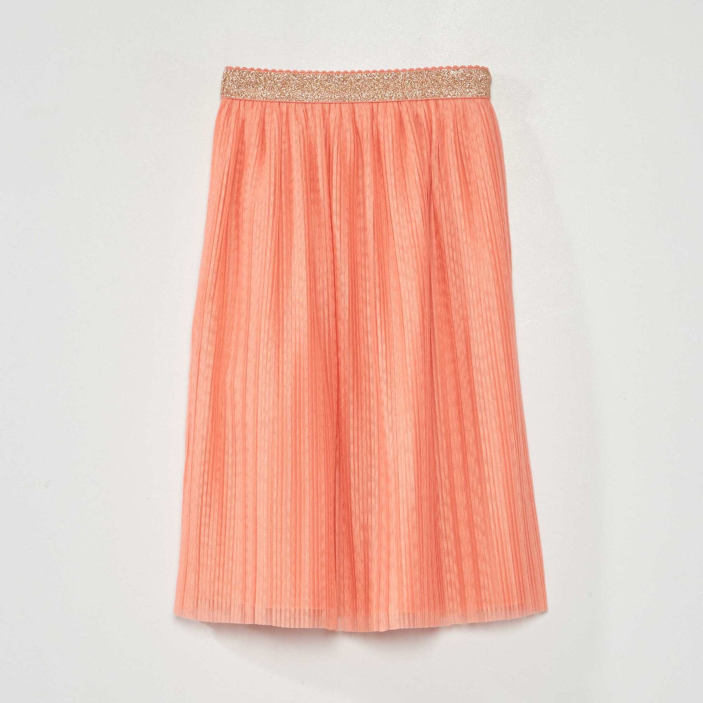 Jupe midi en tulle Terracotta