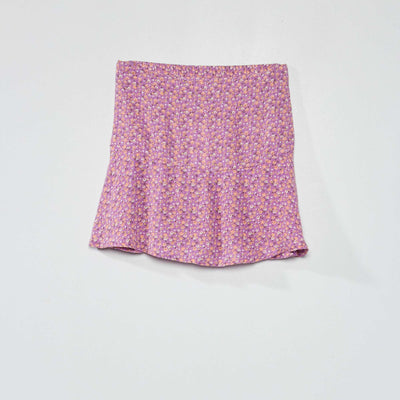 Jupe short Violet