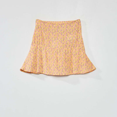 Jupe short Orange