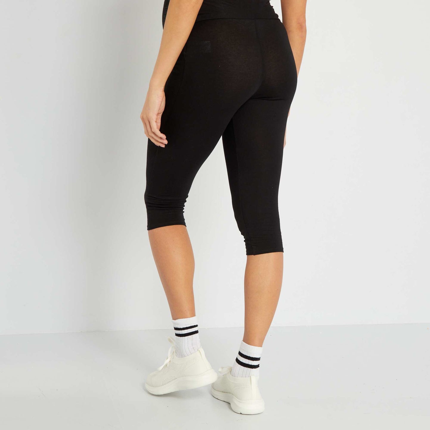 Legging taille lastique noir