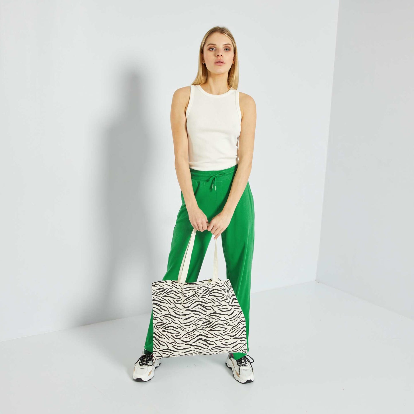 Pantalon de jogging vert