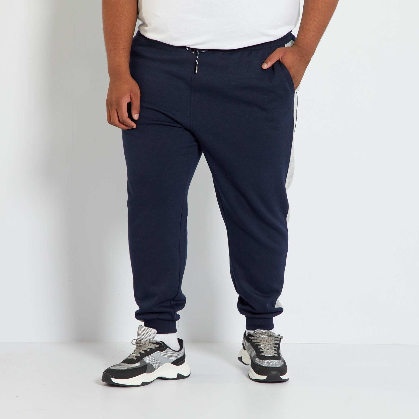 Pantalon de jogging en molleton Bleu