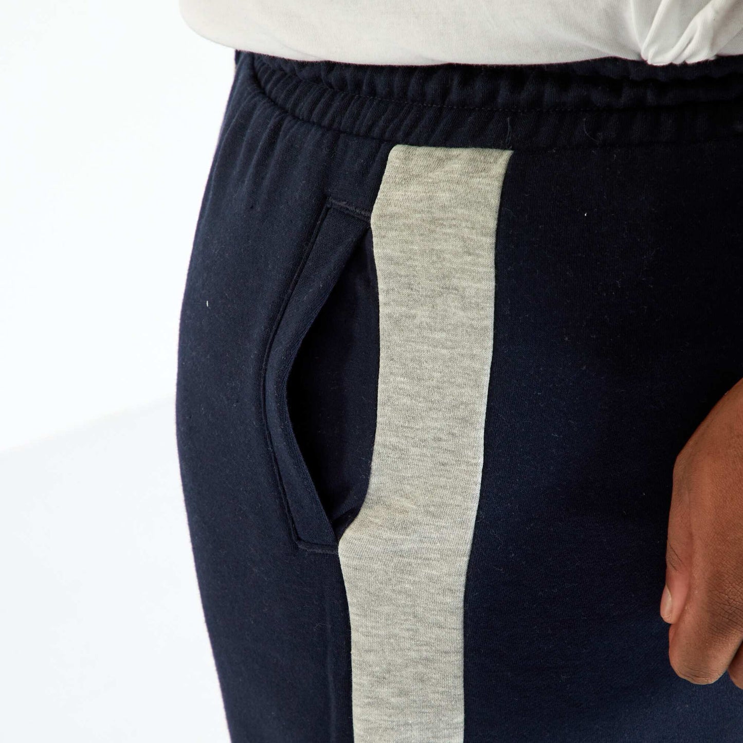 Pantalon de jogging en molleton Bleu