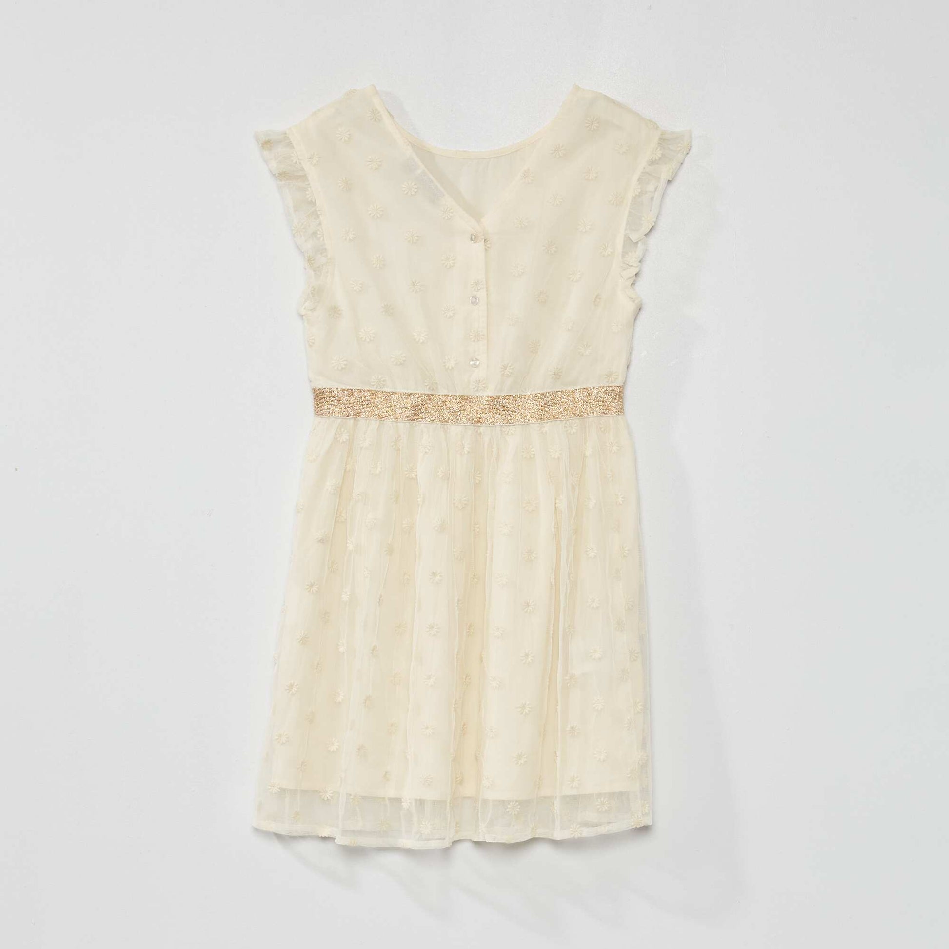 Robe en tulle de c r monie Blanc