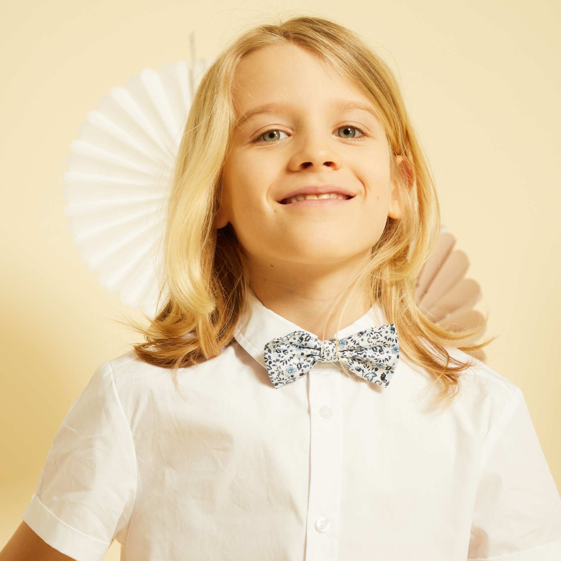 Chemise de c r monie noeud papillon BLANC – Kiabi Algérie