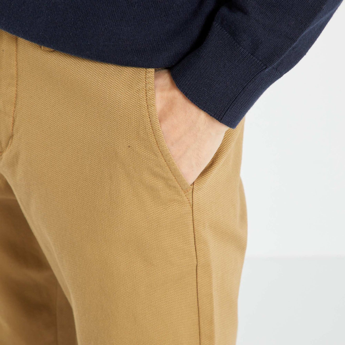 Pantalon chino Beige