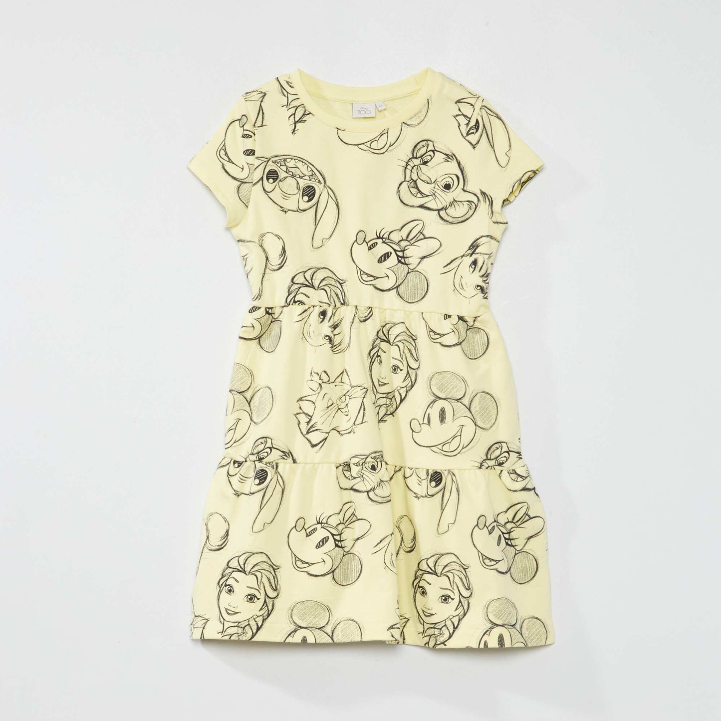 Robe imprim e 'Disney' JAUNE