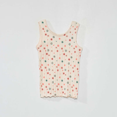 D bardeur imprim en maille c tel e Beige