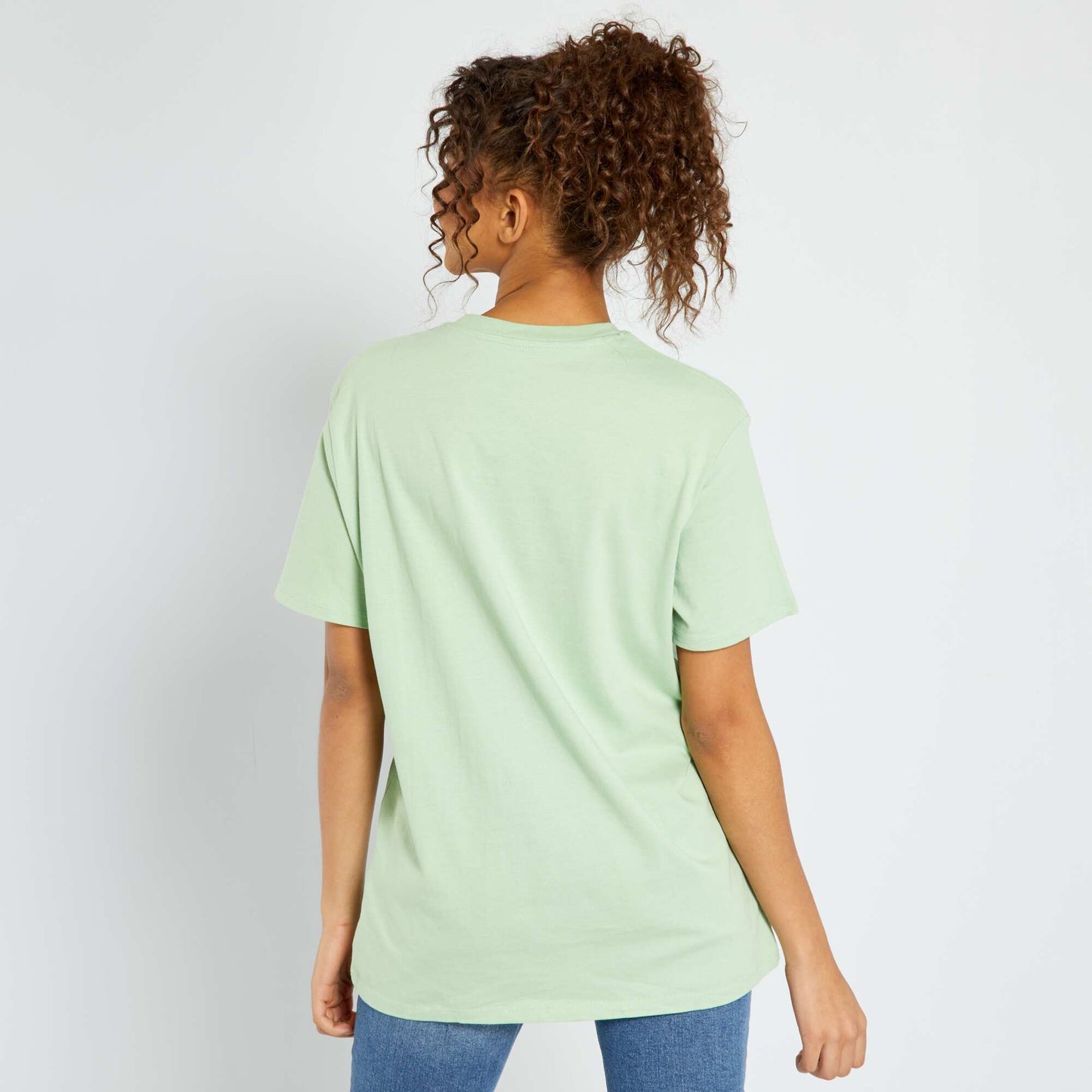 Tee-shirt imprim USA Vert