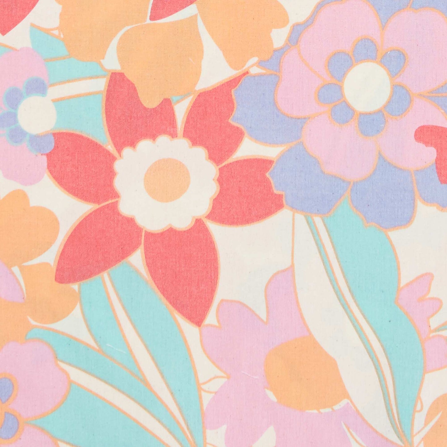 Tote bag motif blanc fleurs