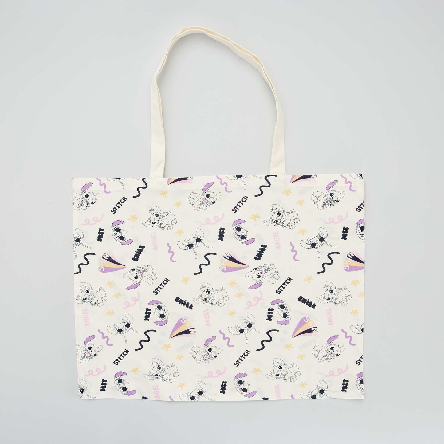 Tote-bag imprim 'Disney' Blanc