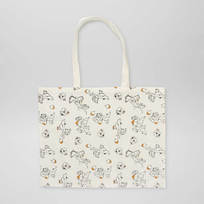 Tote-bag imprim 'Disney' Beige