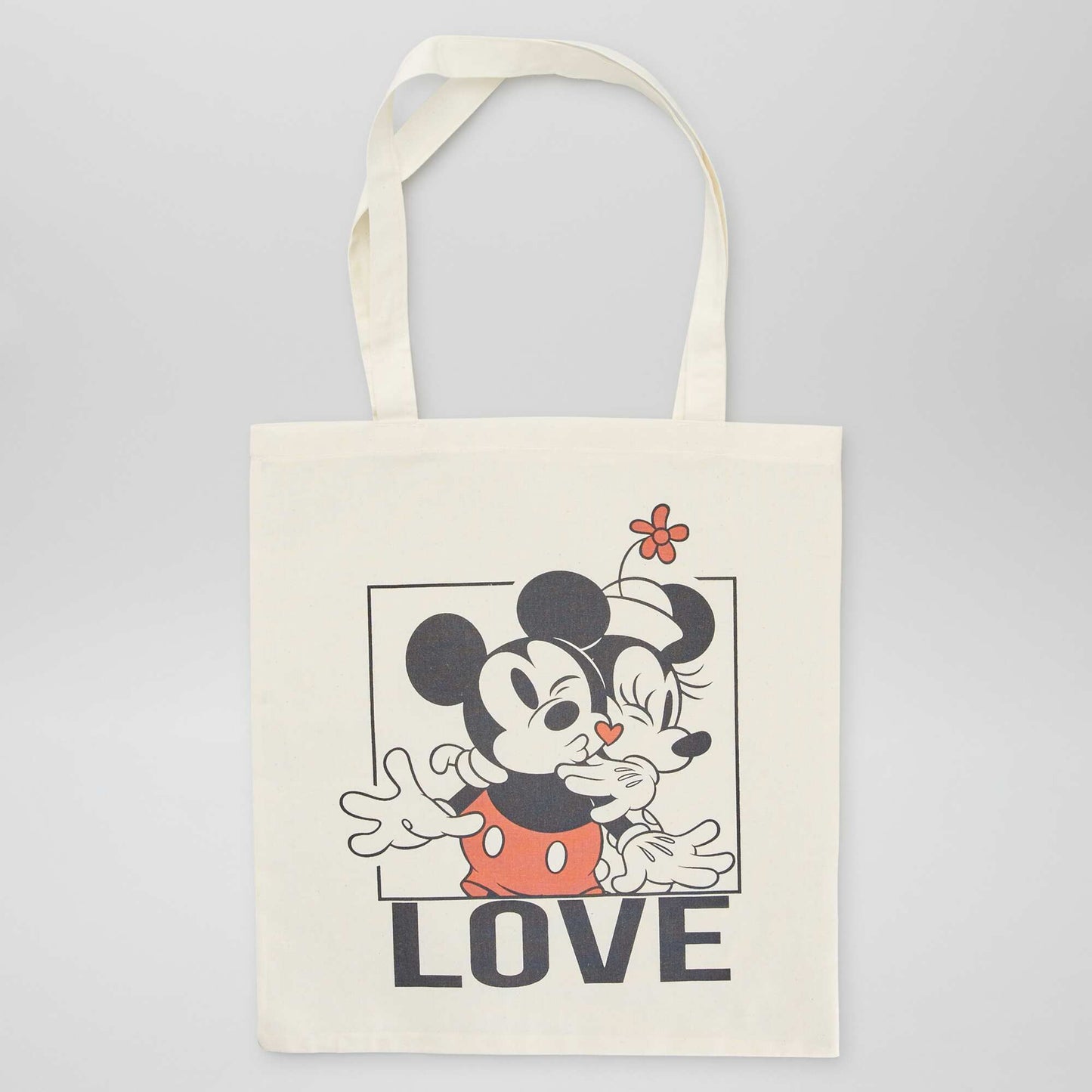 Tote-bag 'Disney' en toile Beige