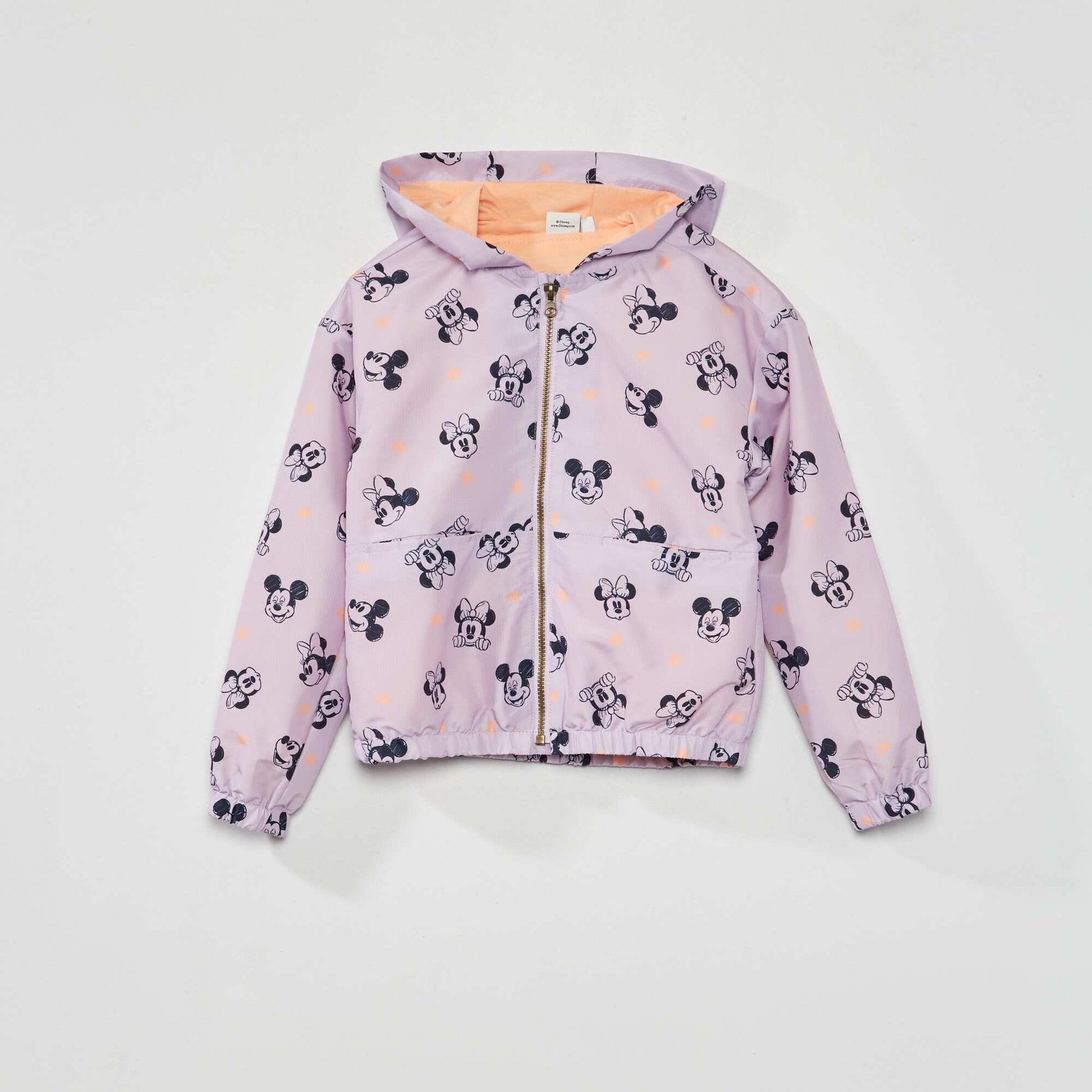 Blouson coupe-vent 'Mickey' 'Disney' Violet