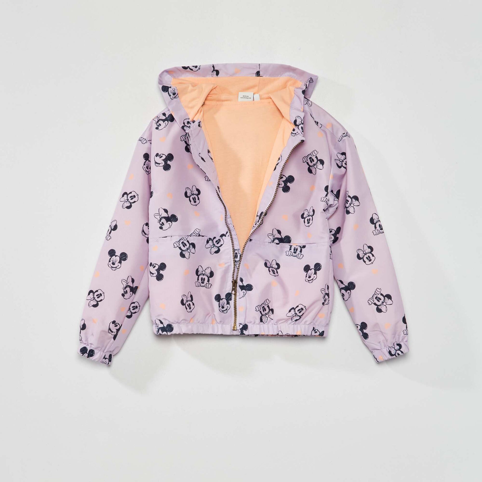 Blouson coupe-vent 'Mickey' 'Disney' Violet