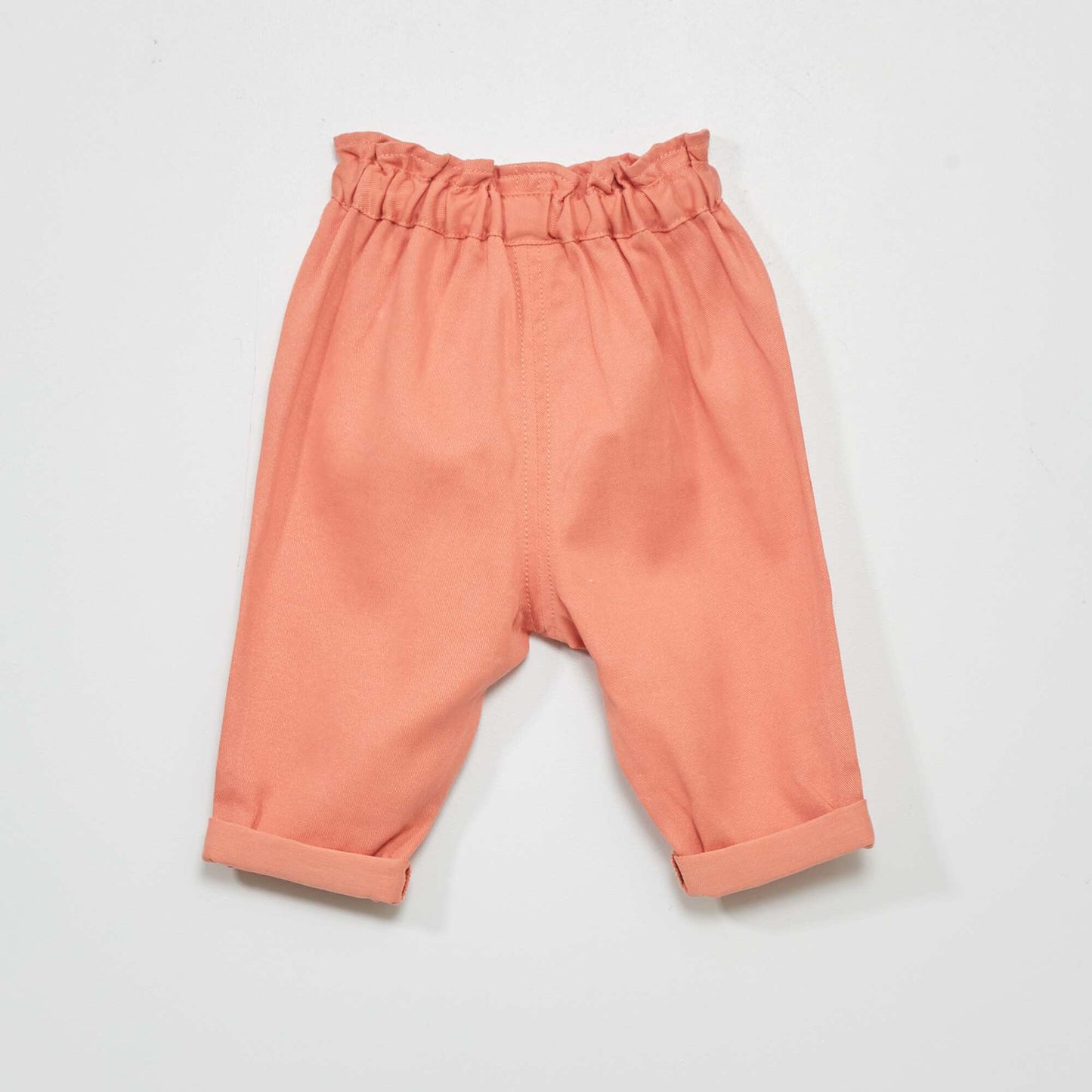 Pantalon sarouel uni Orange