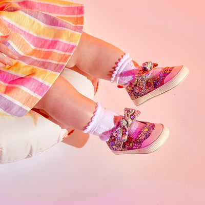 Chaussures en toile Multicolore
