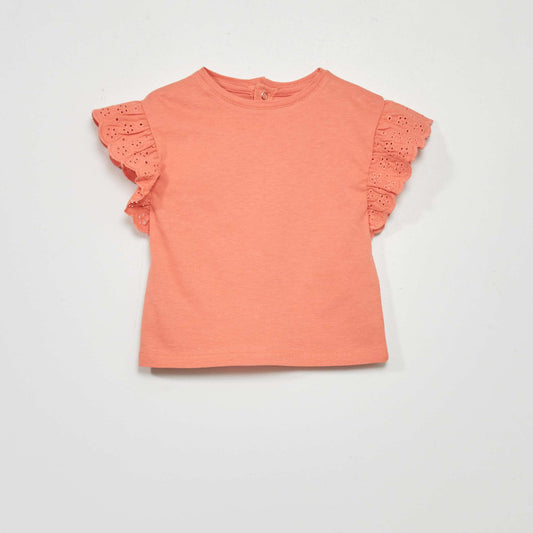 T-shirt manches courtes Orange