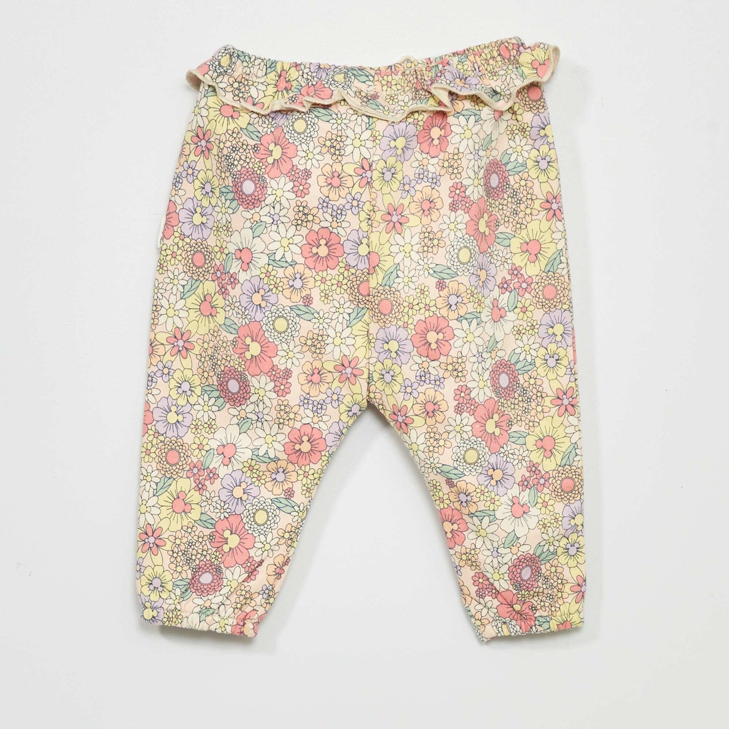 Pantalon fleuri 'Disney' imprim fleurs