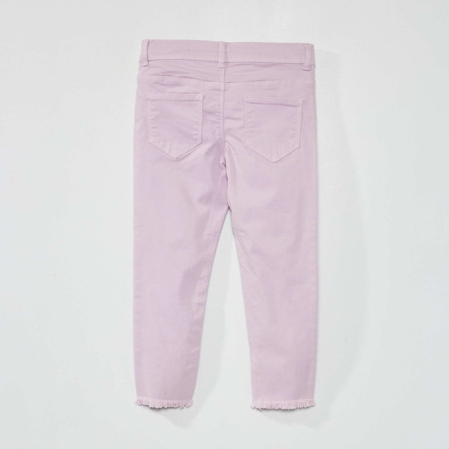 Pantacourt slim stretch Mauve