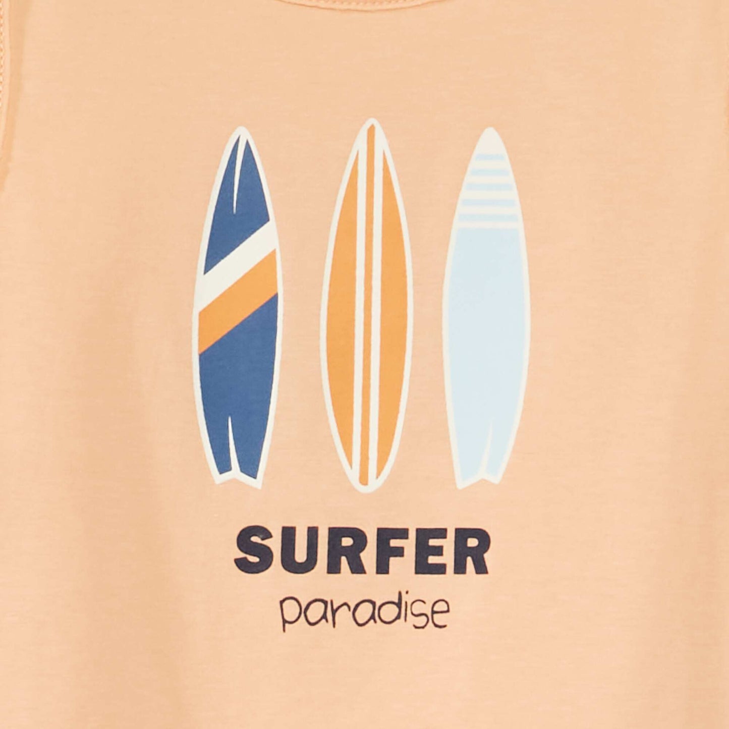 Pyjama 'surf' short + d bardeur - 2 pi ces Orange