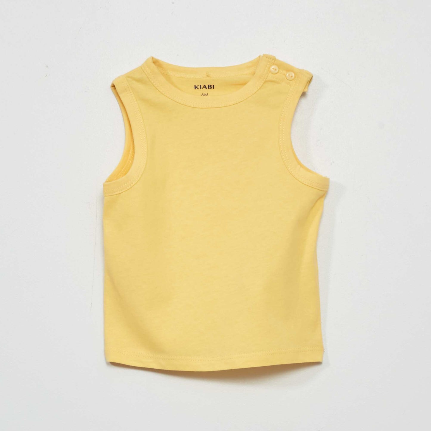 Lot de 2 d bardeurs en jersey Ecru/jaune