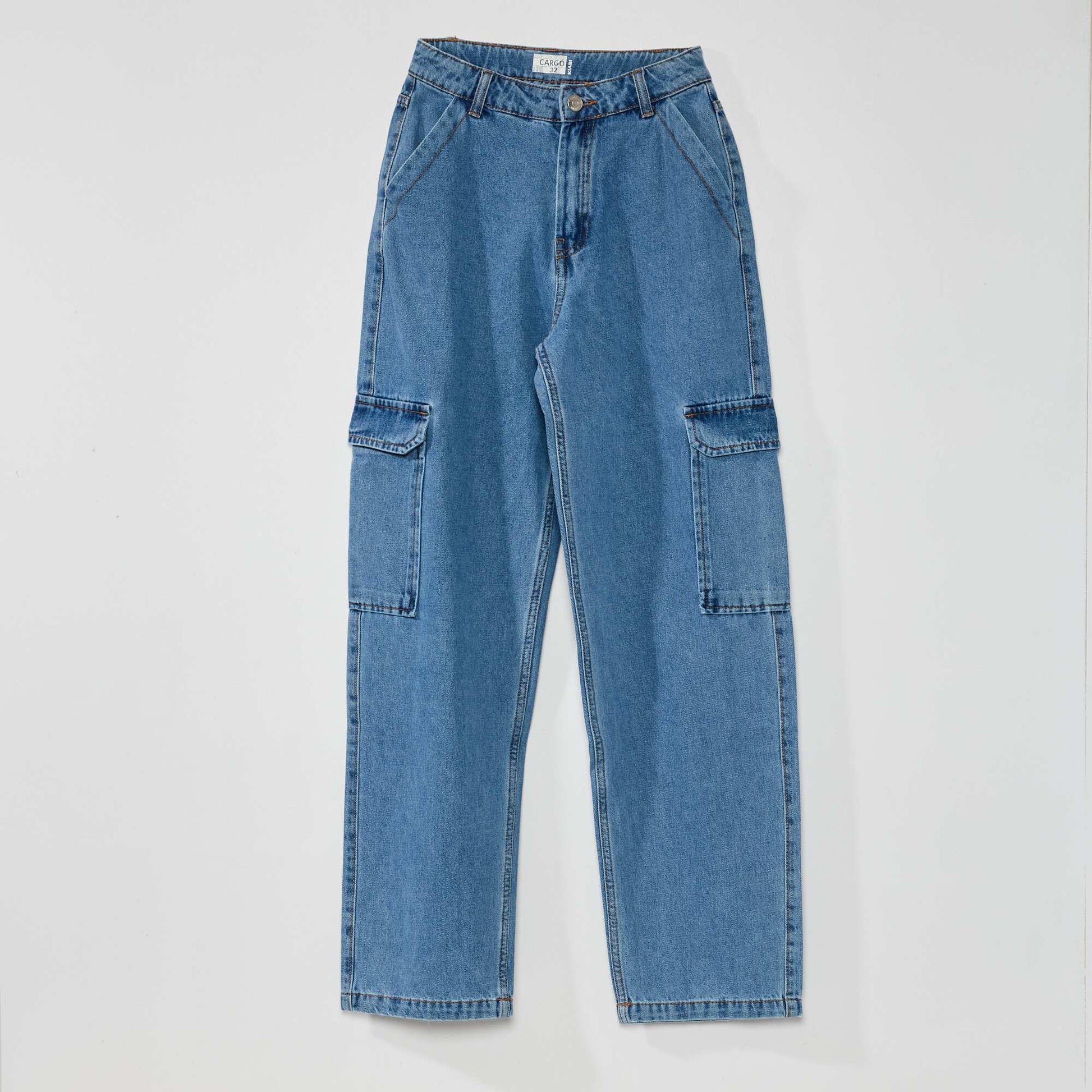 Jean cargo flare - 32/28L Bleu