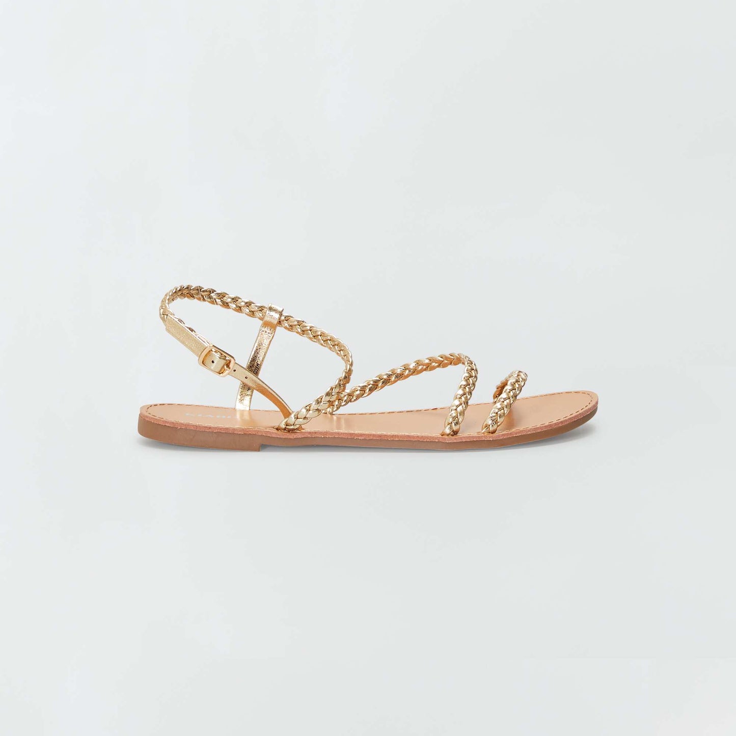 Sandales brides plates Dor