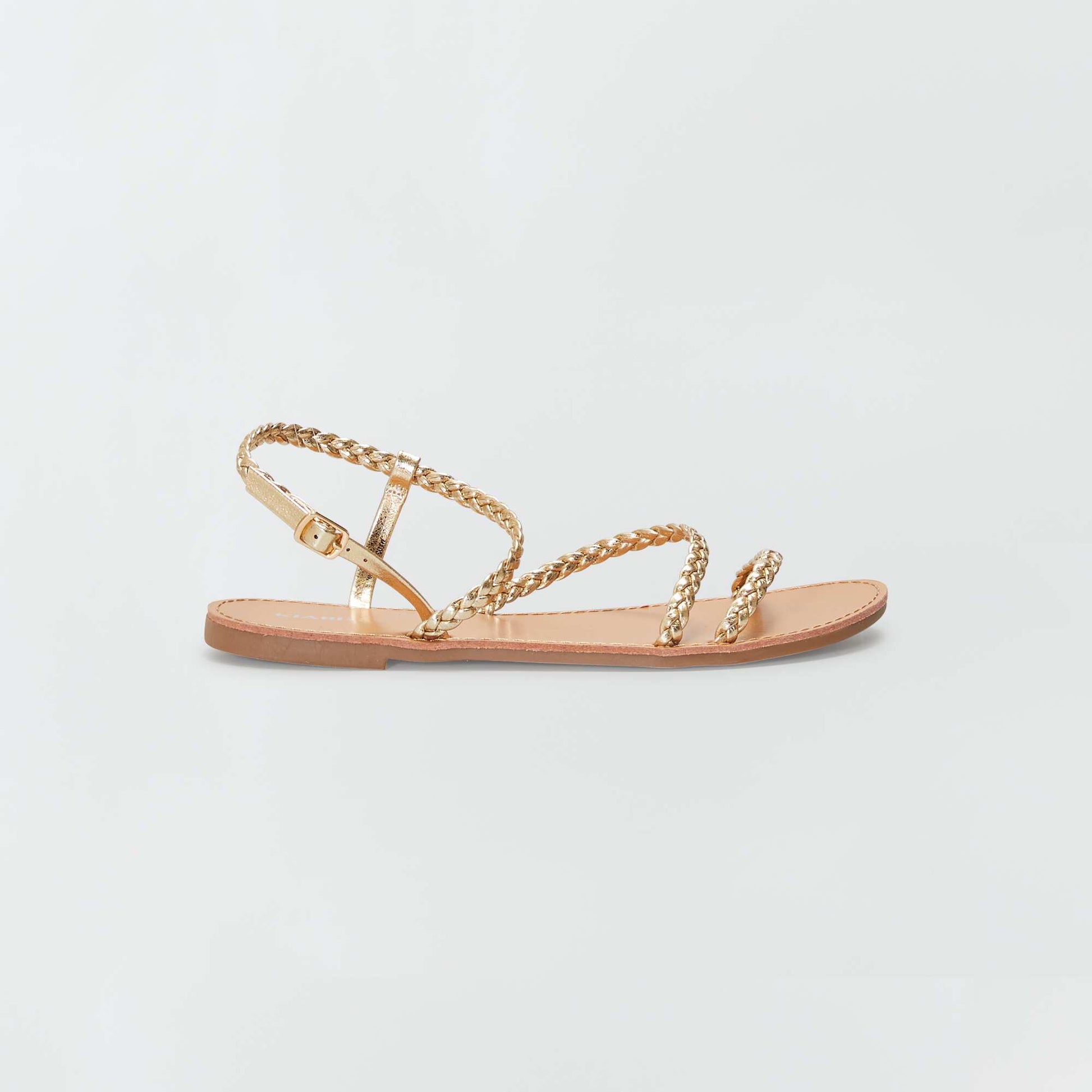 Sandales brides plates Dor