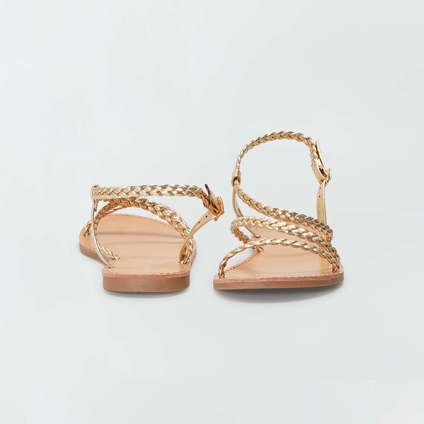 Sandales brides plates Dor