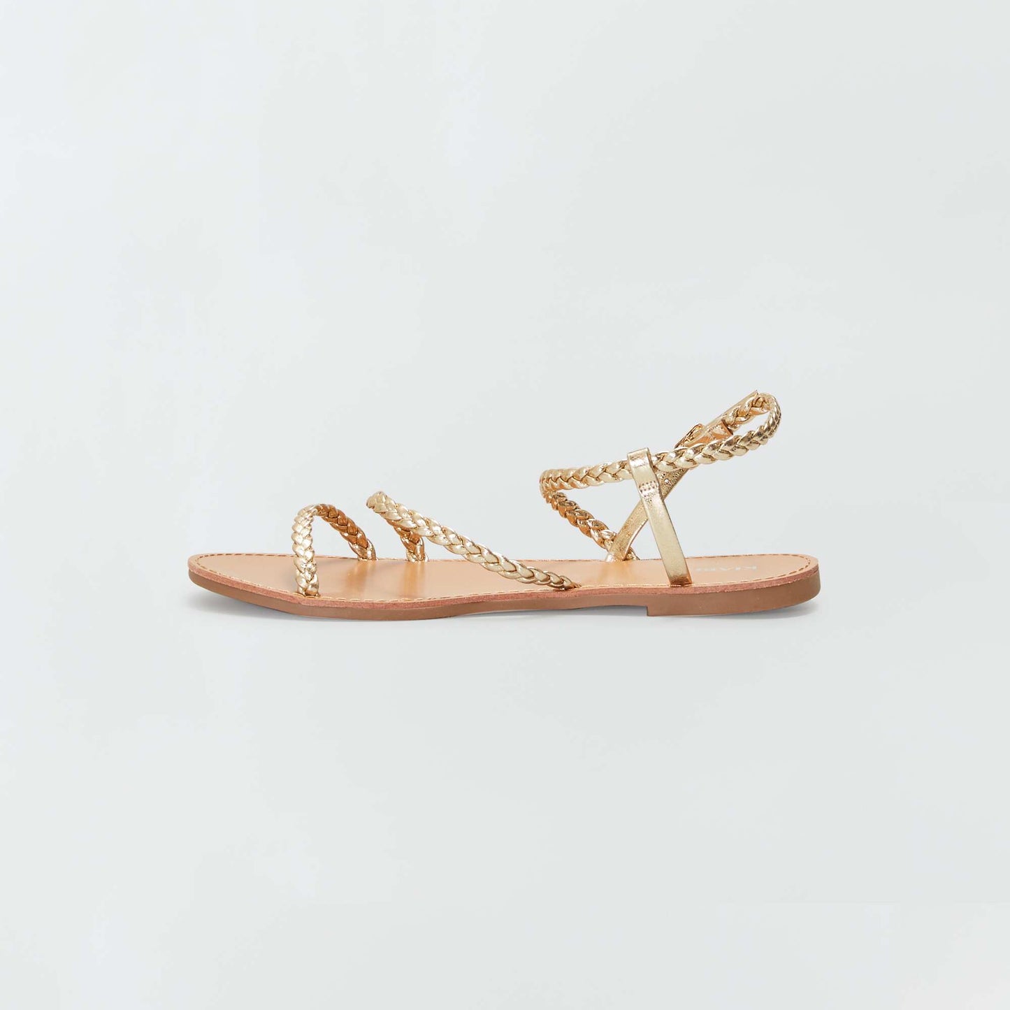Sandales brides plates Dor