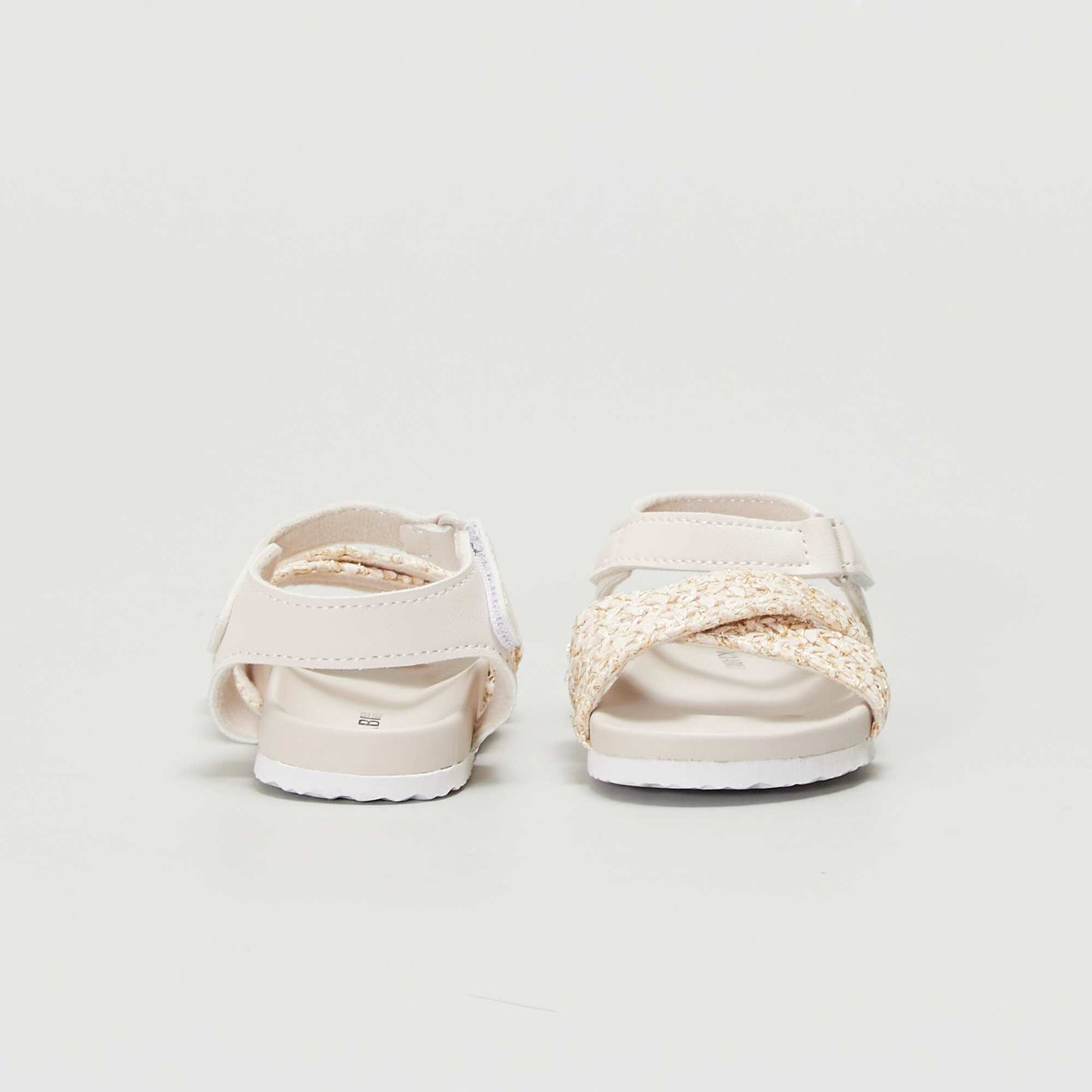 Sandales type sport Beige