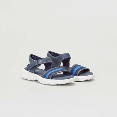 Sandales scratch Bleu
