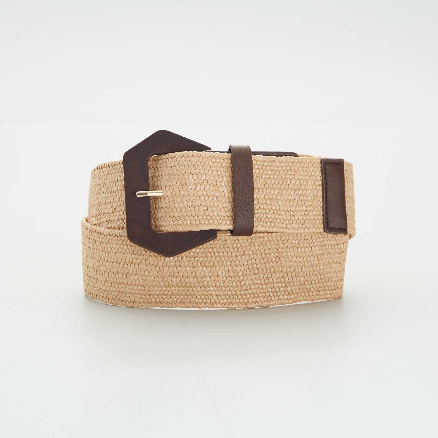 Ceinture lastiqu e Beige