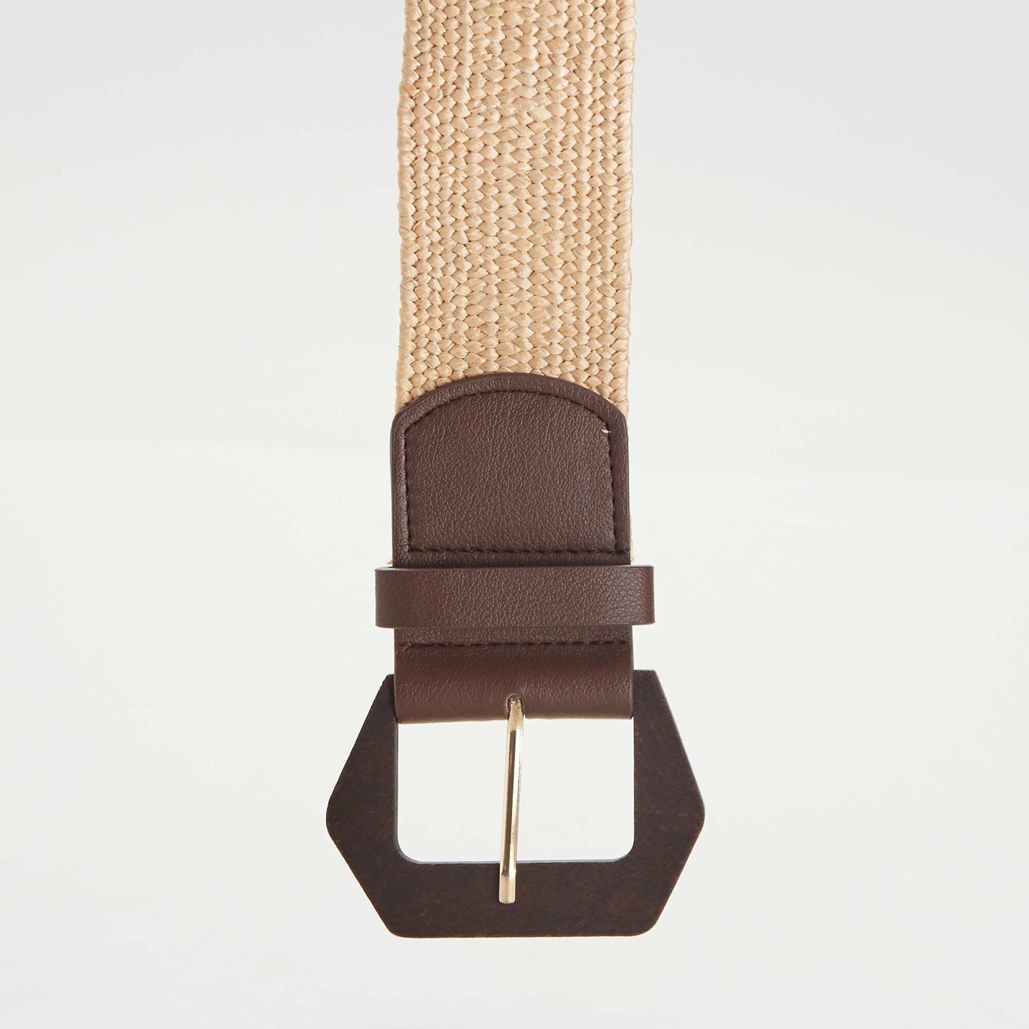 Ceinture lastiqu e Beige