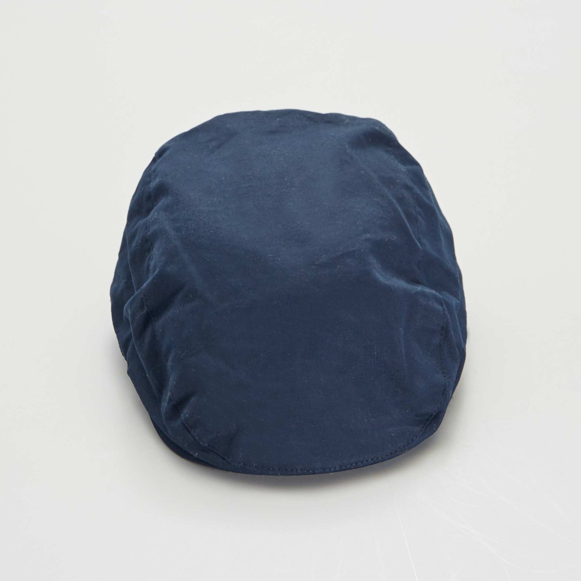B ret uni en tissu lastiqu Bleu marine