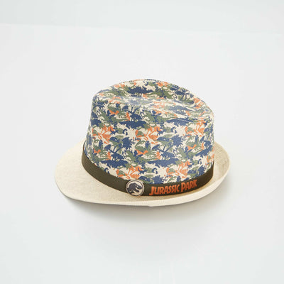 Chapeau de paille 'Jurassic Park' vert lichen