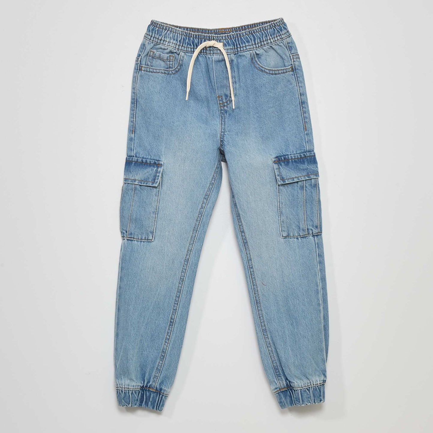 Pantalon esprit 'jogger' Bleu