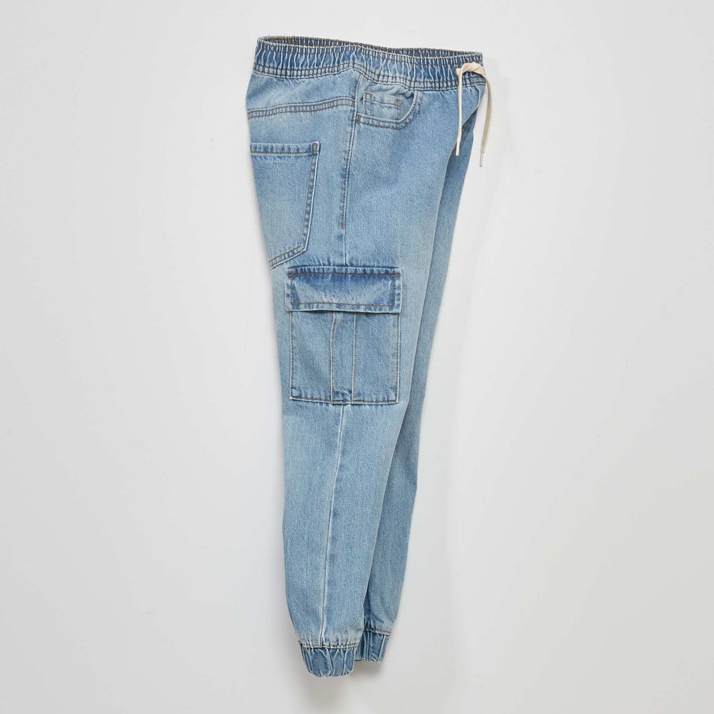 Pantalon esprit 'jogger' Bleu