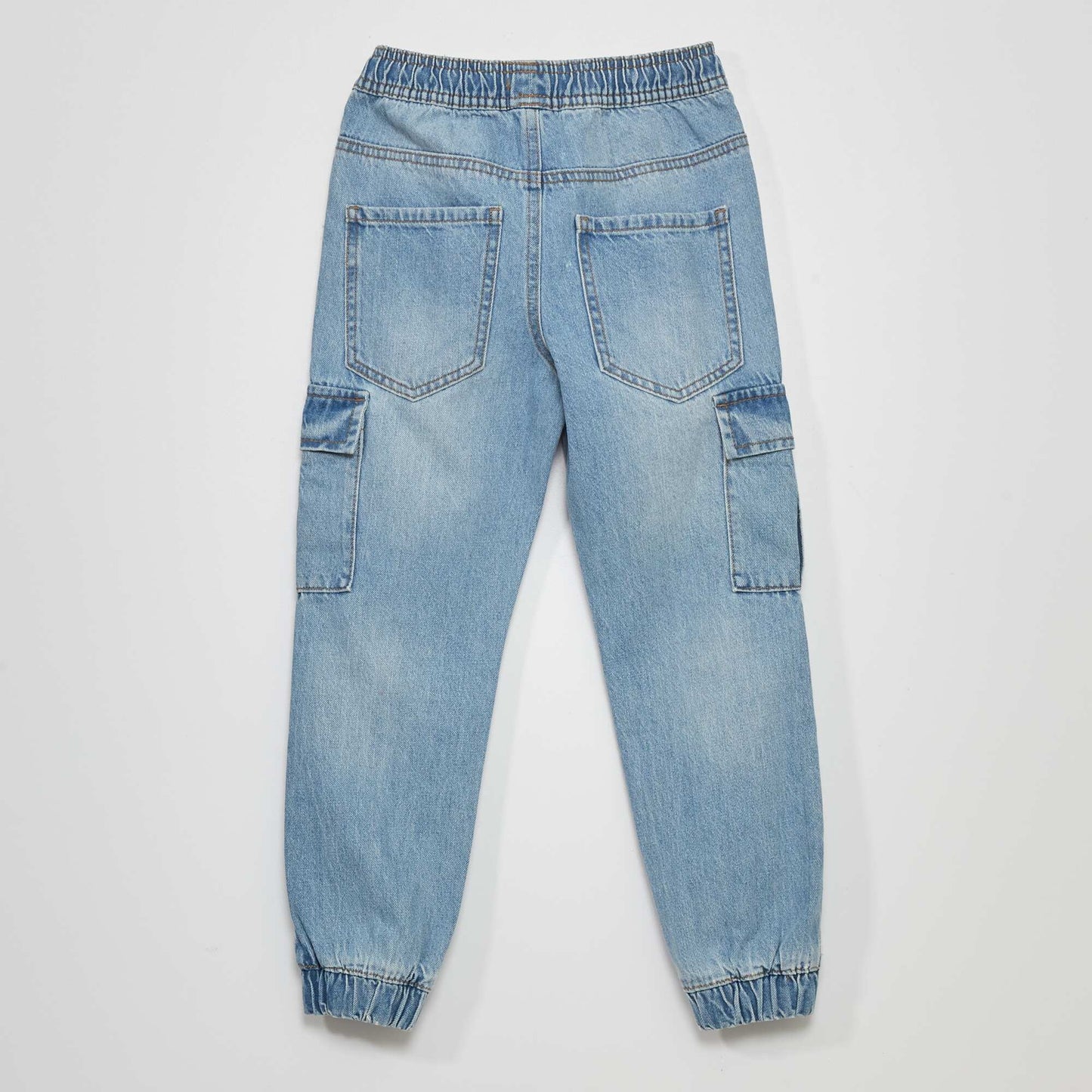 Pantalon esprit 'jogger' Bleu