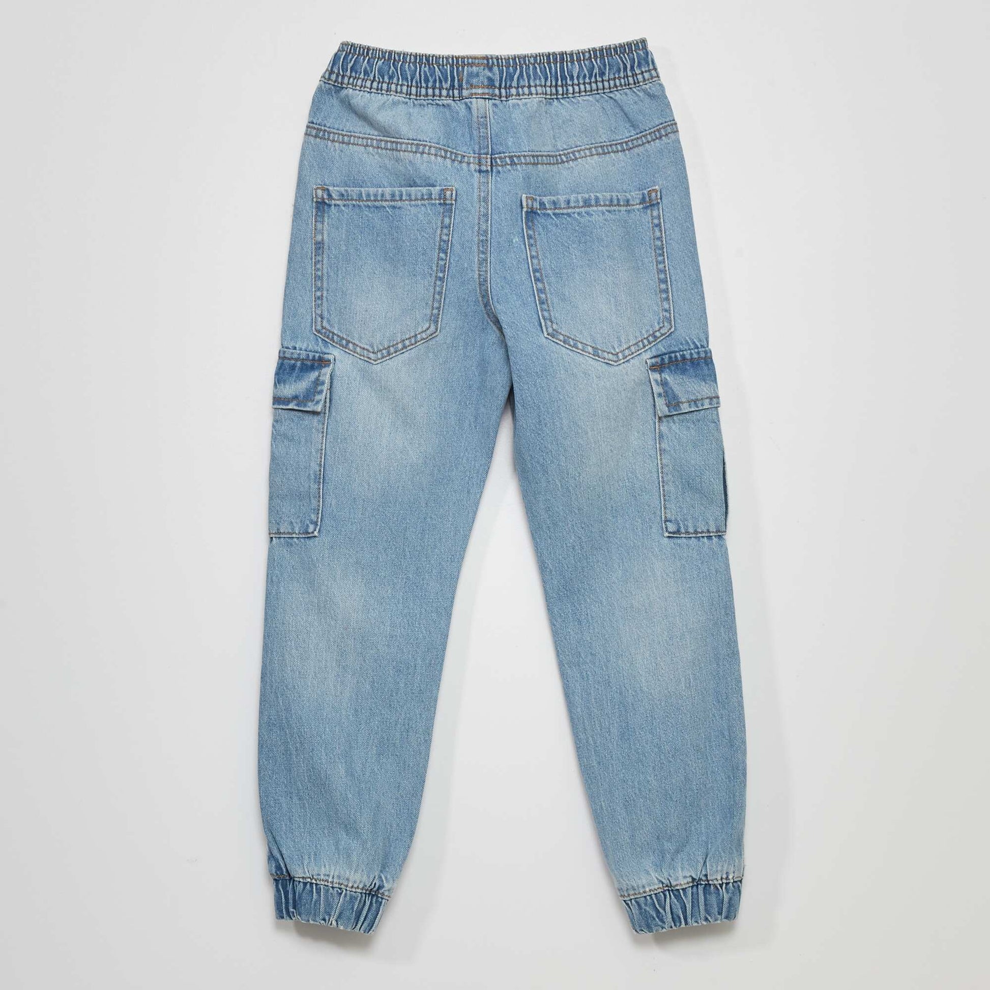 Pantalon esprit 'jogger' Bleu