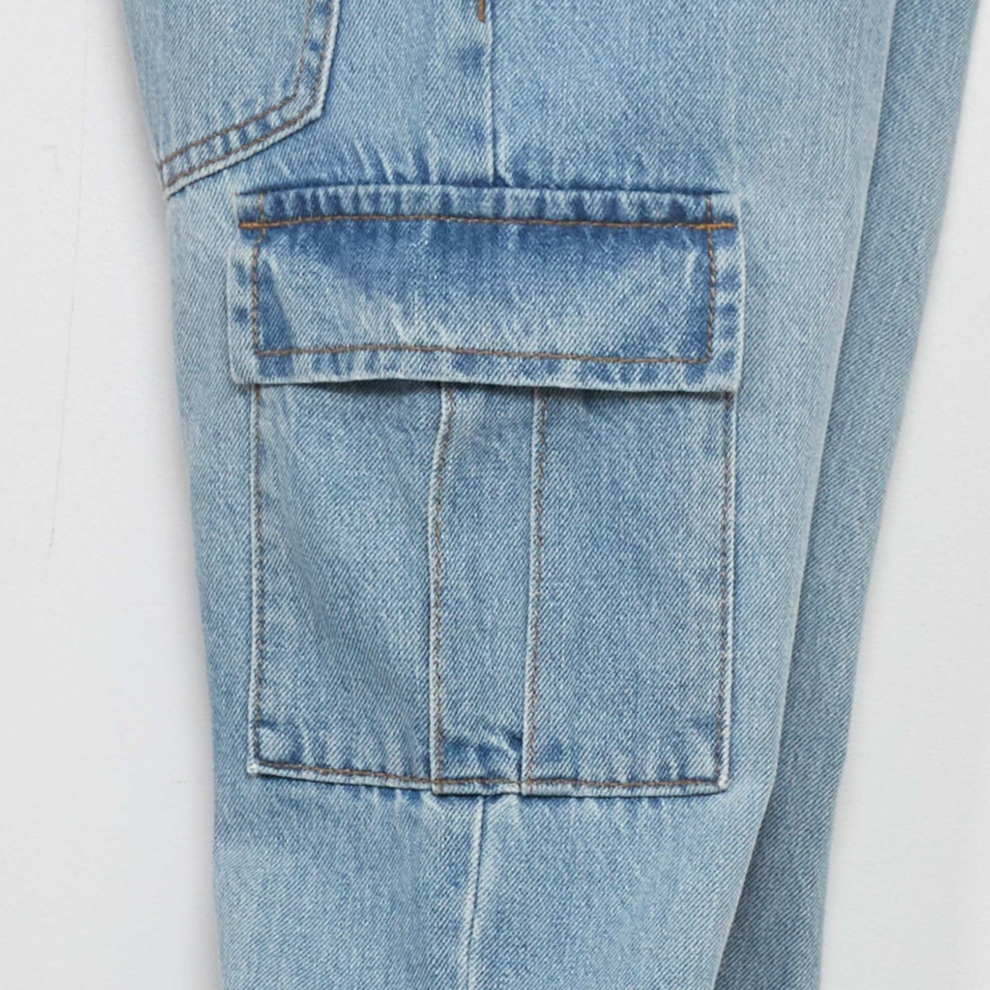 Pantalon esprit 'jogger' Bleu