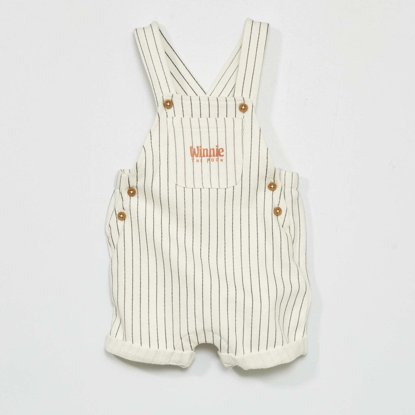 Ensemble tee-shirt + salopette 'Winnie' - 2 pi ces Marron