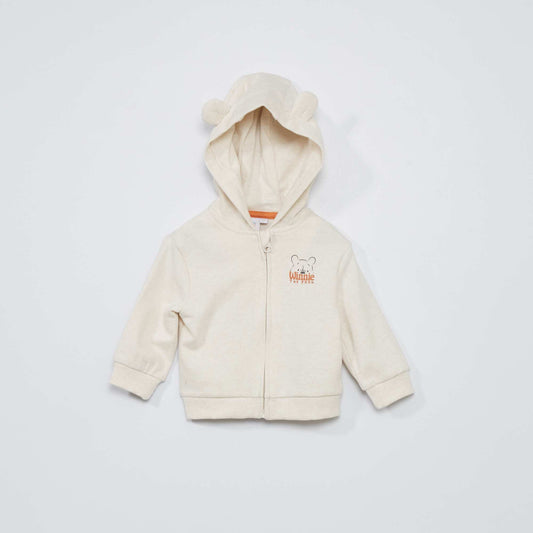 Sweat capuche 'Winnie l'Ourson' Beige