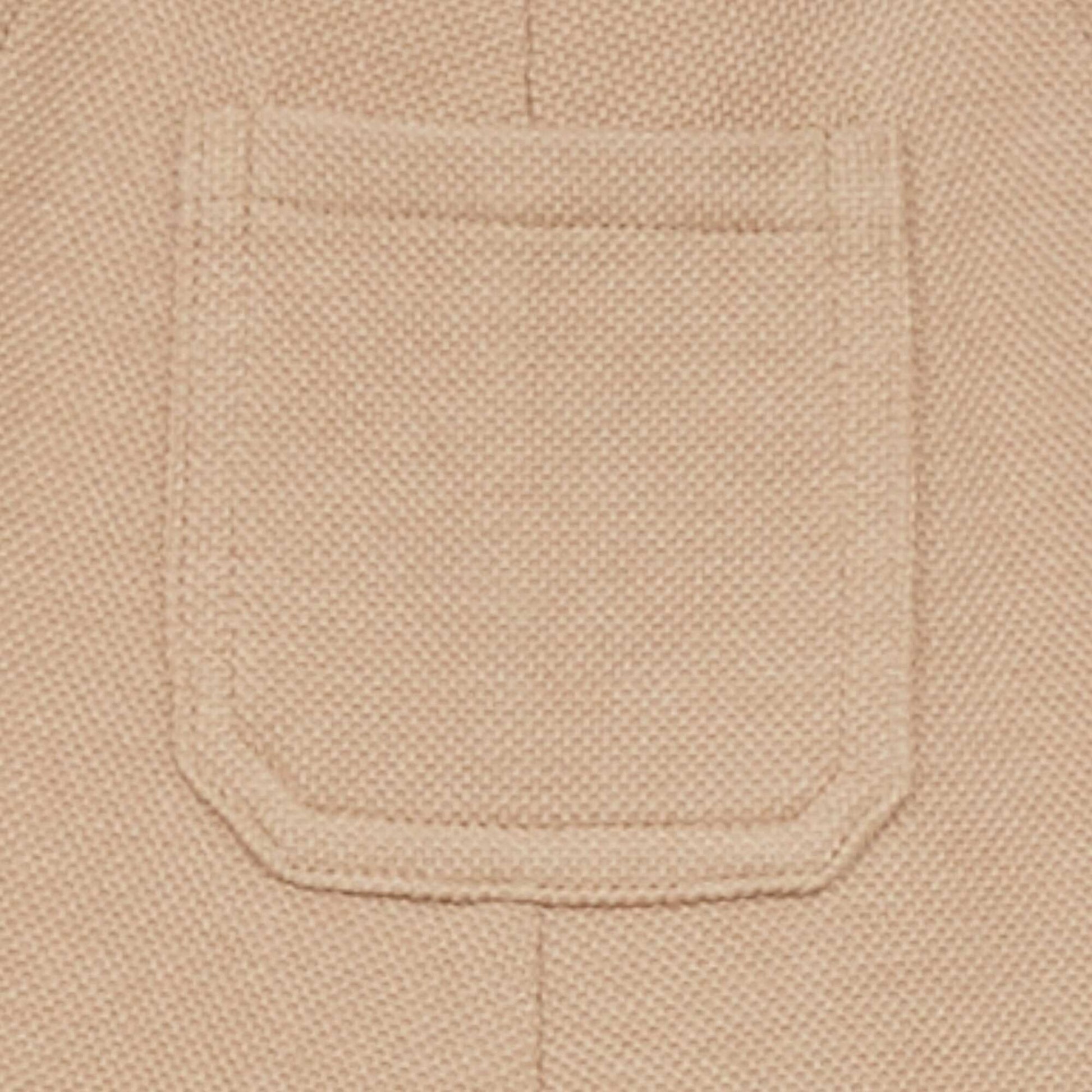 Salopette short en maille piqu e Beige