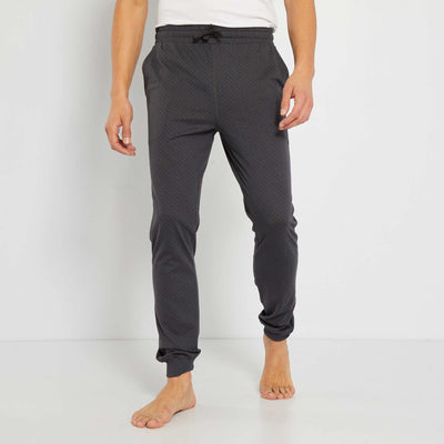 Pantalon de pyjama Gris fonc