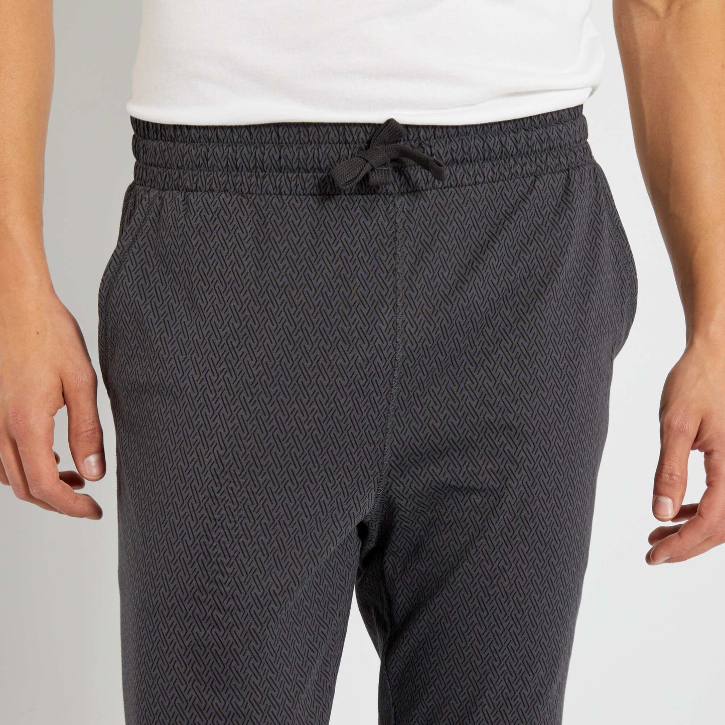 Pantalon de pyjama Gris fonc