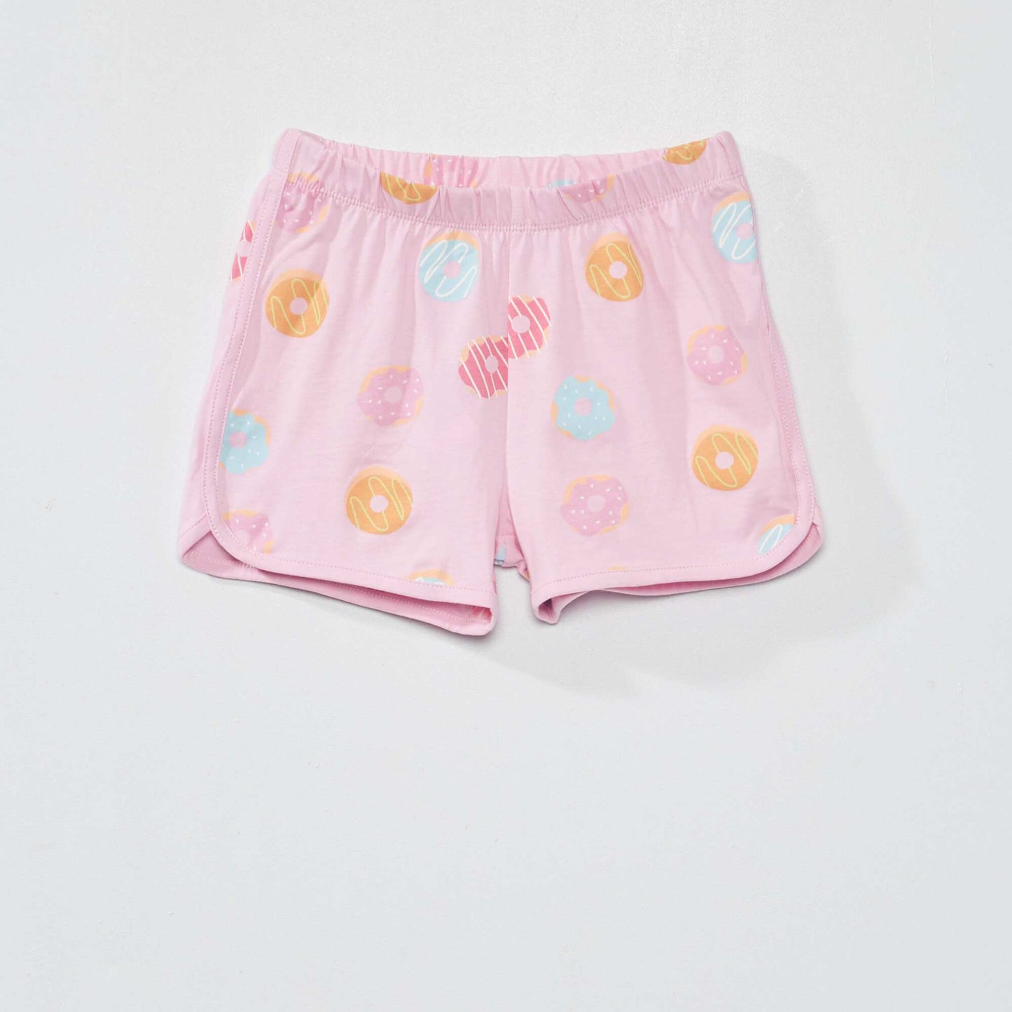 Ensemble pyjama court avec imprim - 2 pi ces Rose