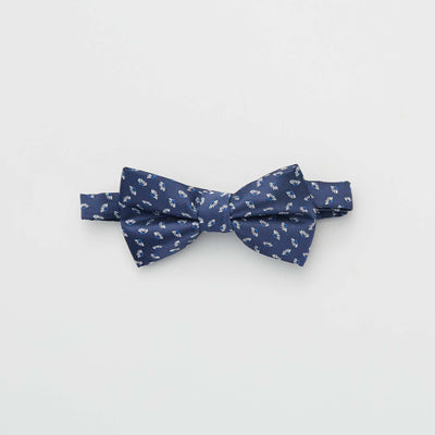 Noeud papillon avec imprim fantaisie Bleu